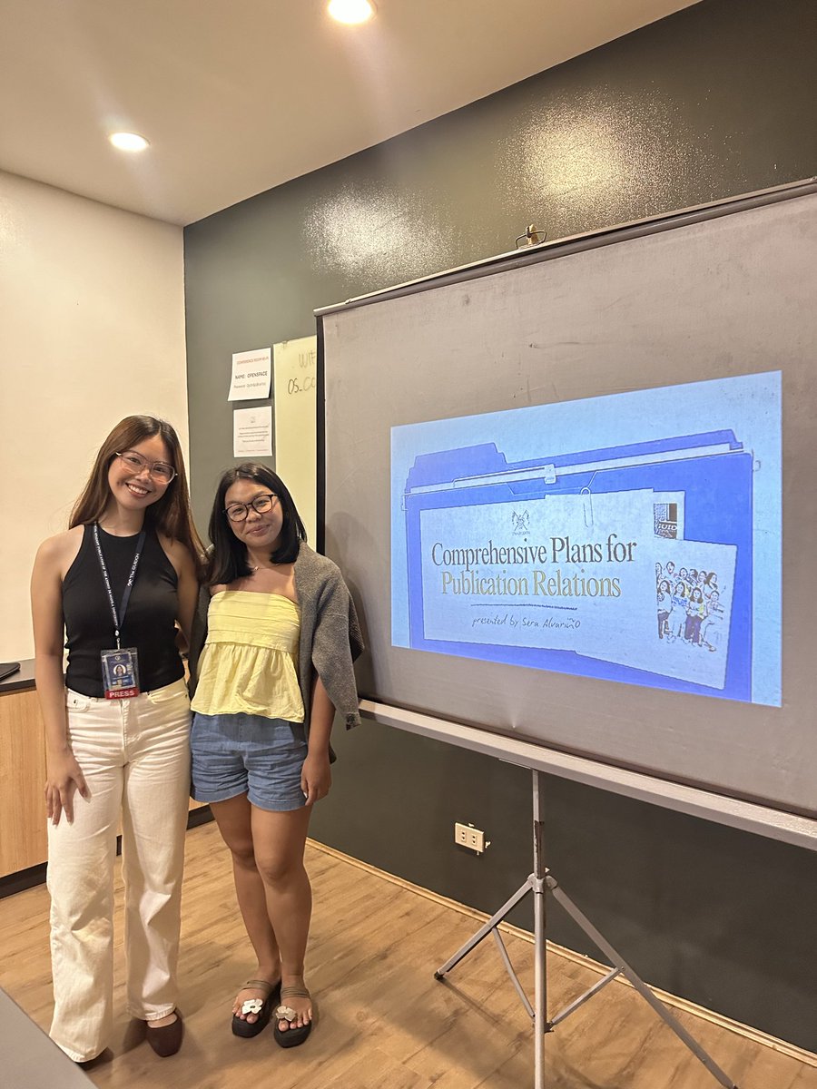 SER(A)VING FACE AND SER(A)VING PLANS🍕✨

Publication Relations Manager aspirant Sera Alva serves bold and well crafted plans for the staff, as she shake(y)s up the room with pizza and mojos. 🎉