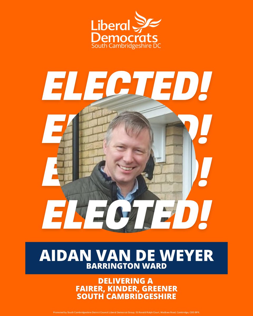 🔶South Cambs Lib Dem Councillors🔶 tweet media
