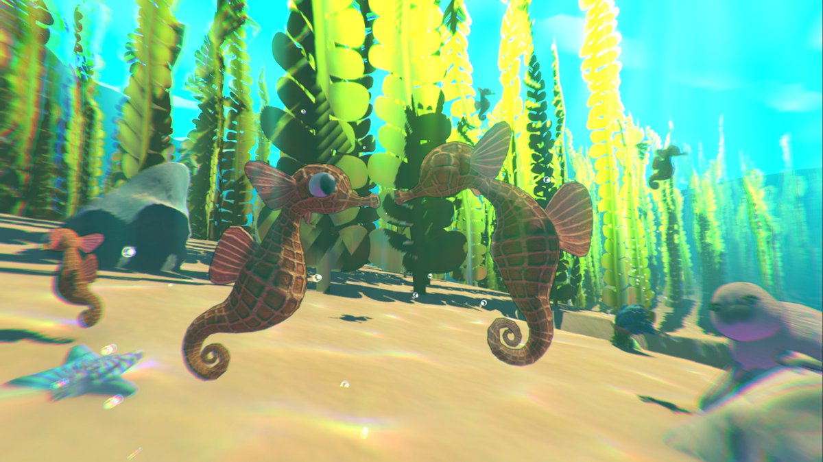StrangeSeedGame's tweet photo. 🐟An early look at our upcoming ocean expansion!🐠

It's still WIP, but we can't wait any longer to show you all the new creatures and the underwater vibes. 🪸

Some familiar faces are showing up, too! 🦭

#indiegame #gamedev #indiedev https://t.co/5yo7SFjxbr