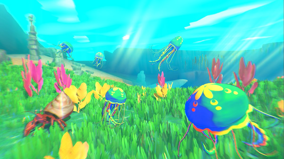 StrangeSeedGame's tweet photo. 🐟An early look at our upcoming ocean expansion!🐠

It's still WIP, but we can't wait any longer to show you all the new creatures and the underwater vibes. 🪸

Some familiar faces are showing up, too! 🦭

#indiegame #gamedev #indiedev https://t.co/5yo7SFjxbr