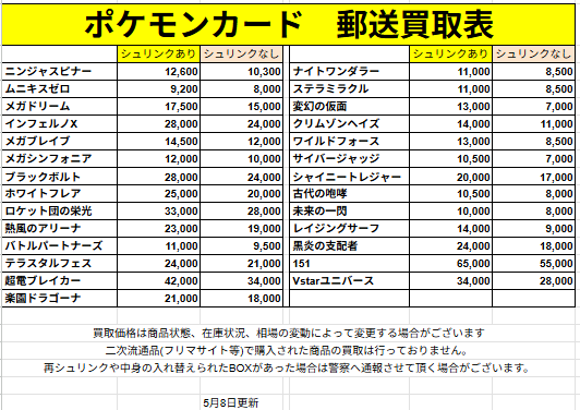 ポケモンカード 🔥強化買取🔥 郵送買取希望の方は公式LINEまでお