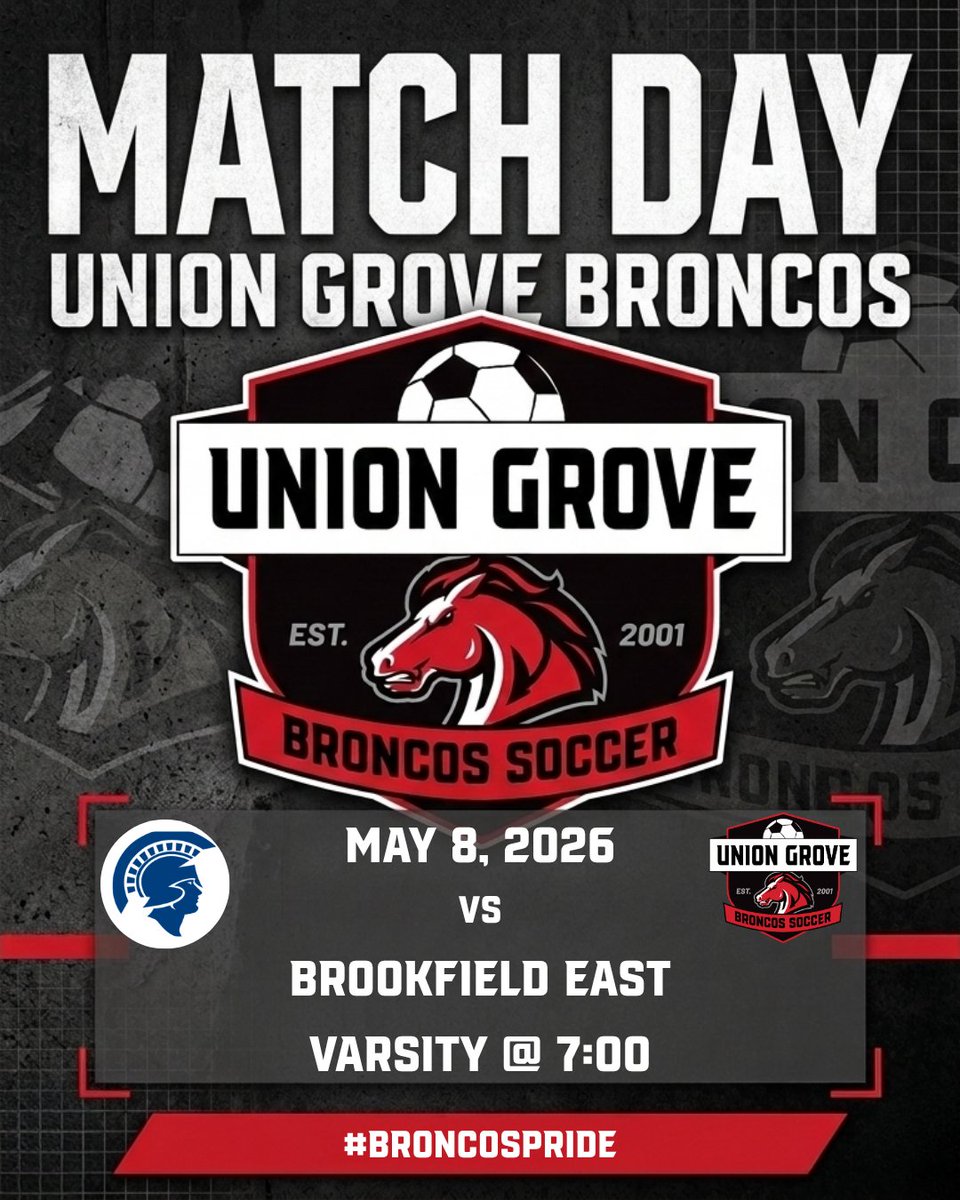 Union Grove Broncos Soccer tweet media