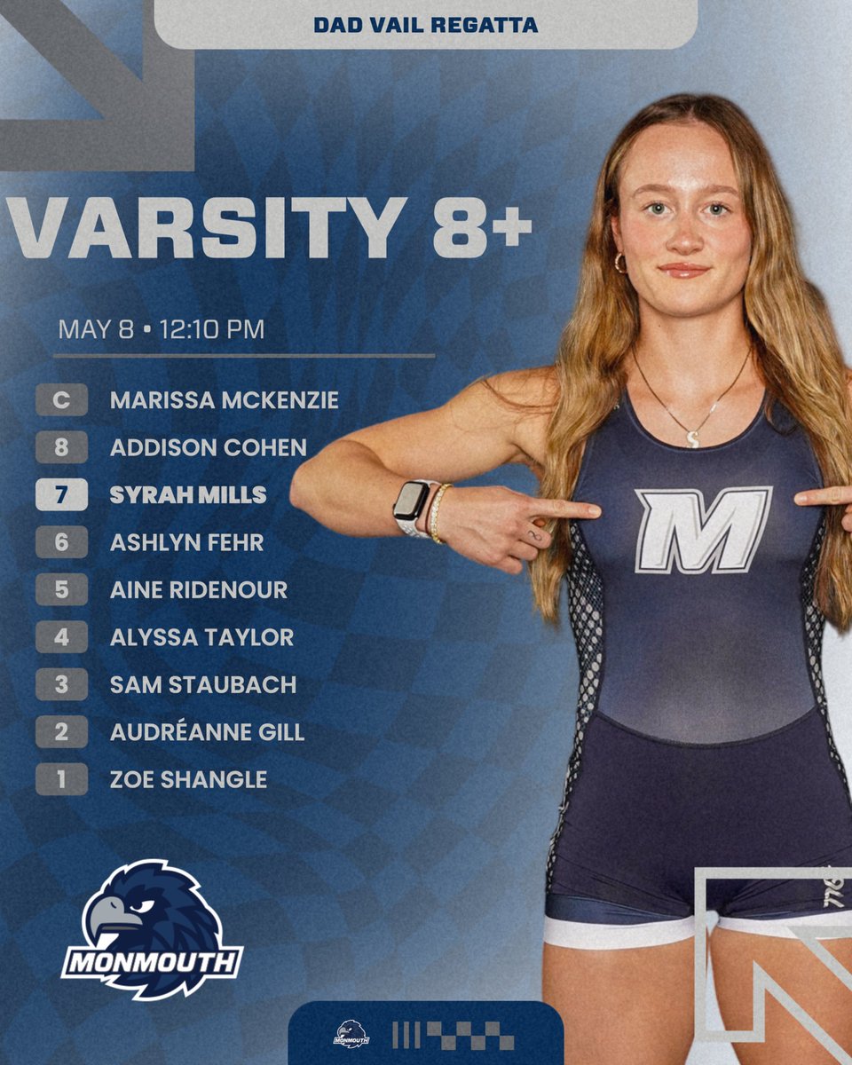 MonmouthRowing's tweet photo. #FlyHawks https://t.co/7VZwHkVuWw