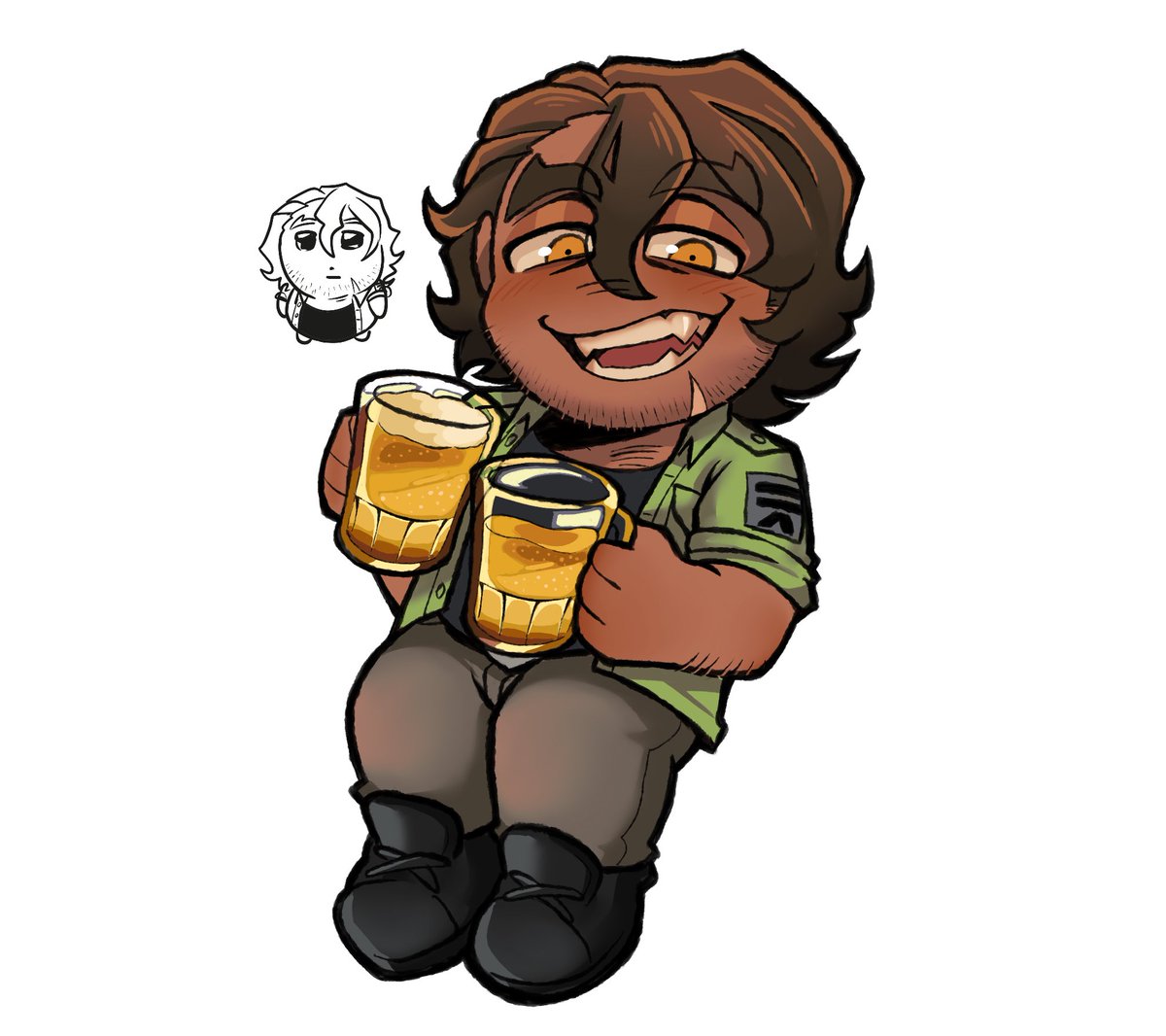 Sum Strade keychain design I made for myself jejeje