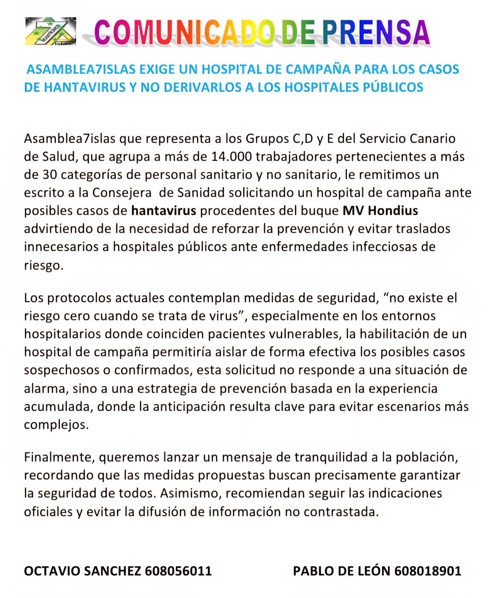 Asamblea 7 Islas tweet media