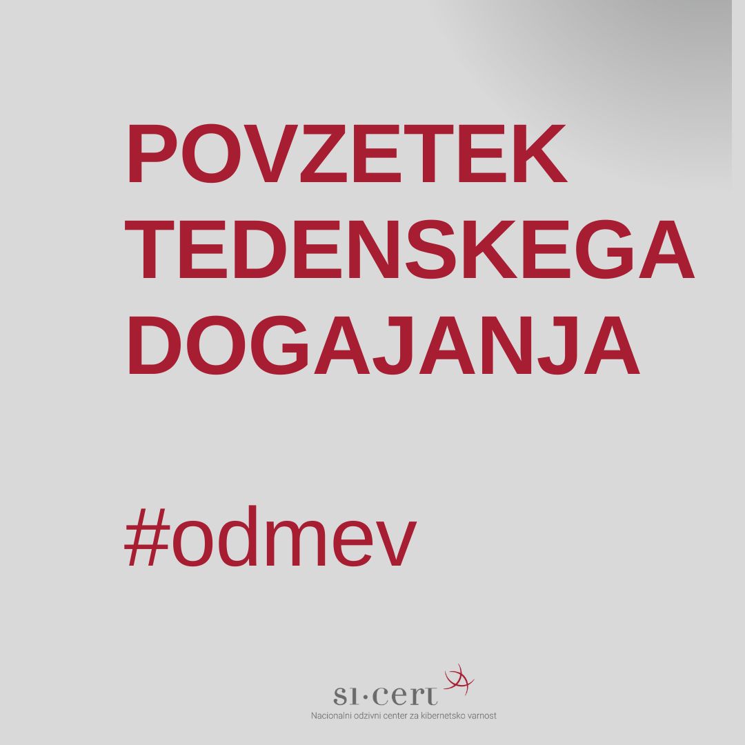 SI-CERT tweet media