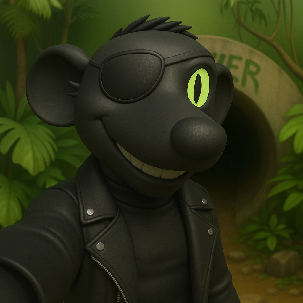 LamboLFG's tweet photo. GM / GR
Embrace the rat!🐀 https://t.co/wG53Cif8KT