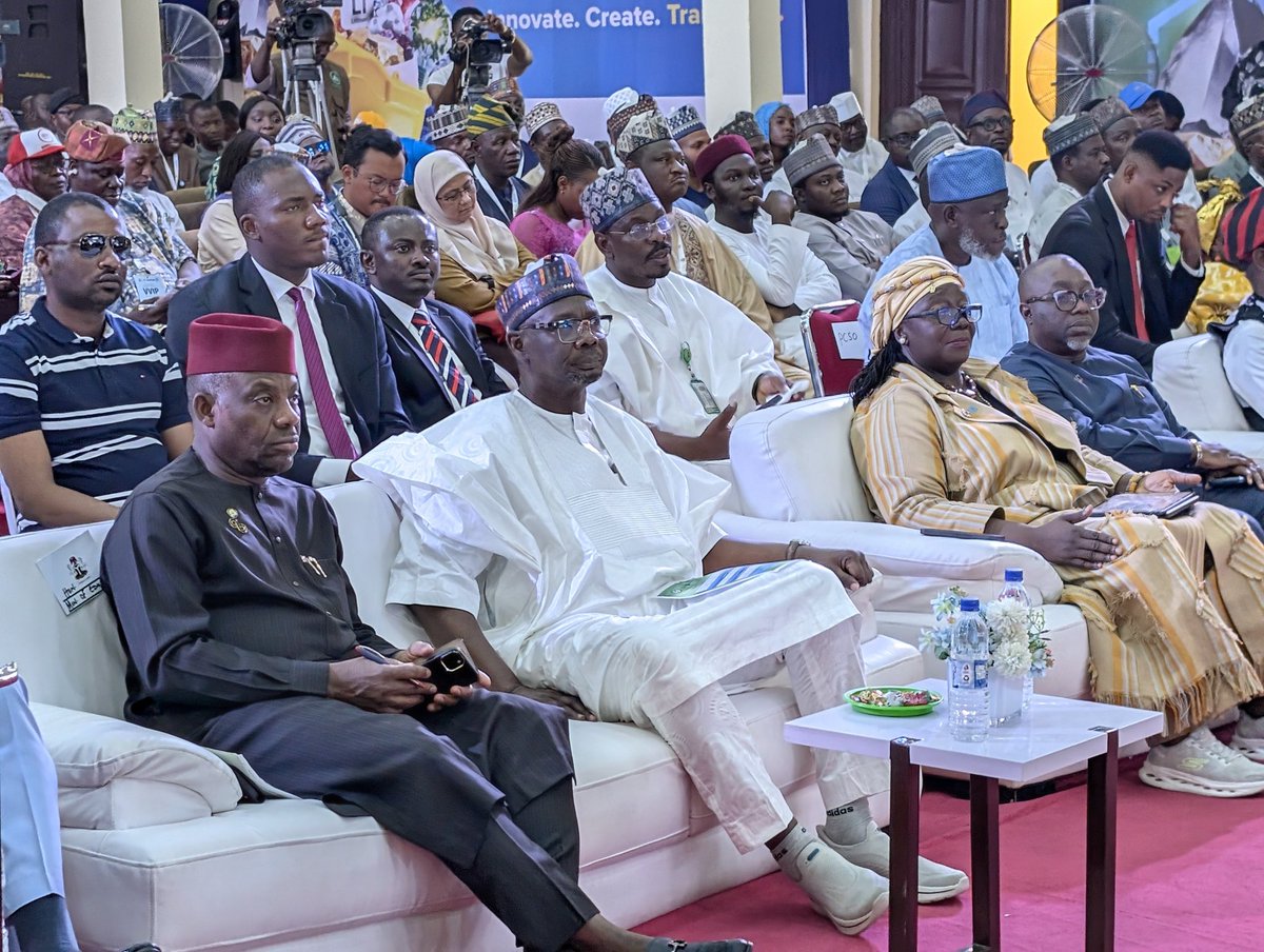 UN_Nigeria's tweet photo. Now underway...The iconic launch of the @UNDPNigeria Mine-Tech #UniPod at the Nasarawa State University, Keffi. https://t.co/xqYGqsOiCs