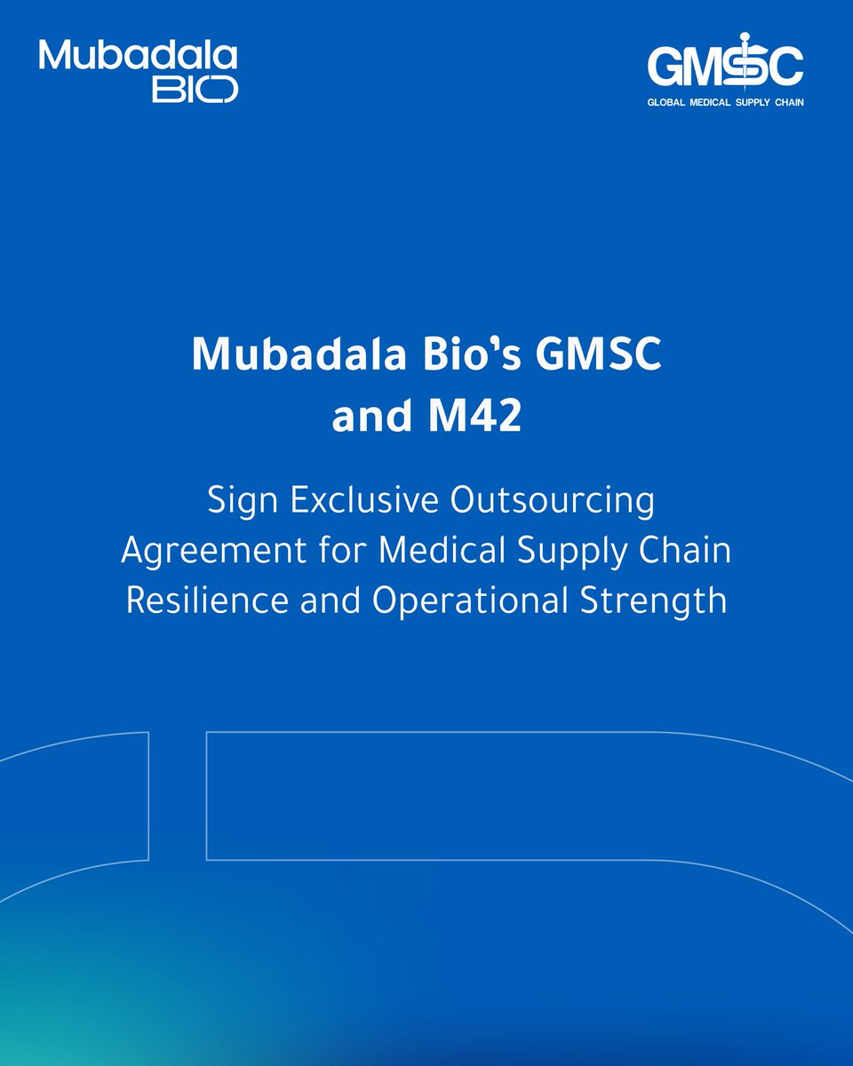 Mubadala Bio tweet media