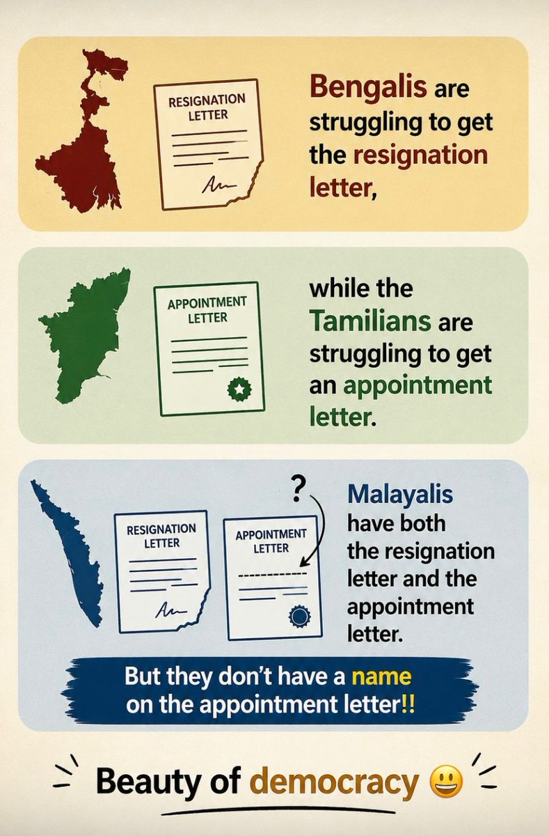 iSubodhSharma's tweet photo. #WestBengal #Tamilnadu #Keralam :) https://t.co/dREqkaTYoT