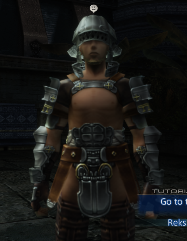 mepadev's tweet photo. Really good to play Final Fantasy XII after all this time, tutorial made me laugh like never before😂

This was definitely Spartan armor https://t.co/mblagMkBYv