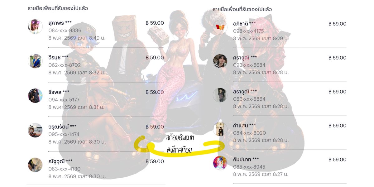 สก๊อยอัพเบท tweet media