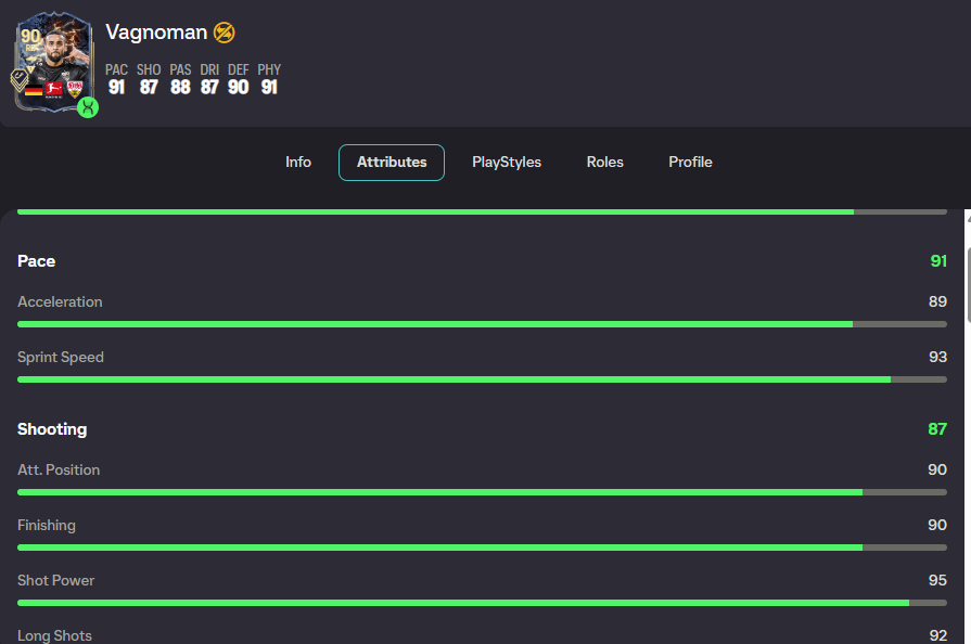 LukeGames_'s tweet photo. @FIFA22_INFO He has Hook+, QS+, and Pinged+ https://t.co/pbK0gkceTz