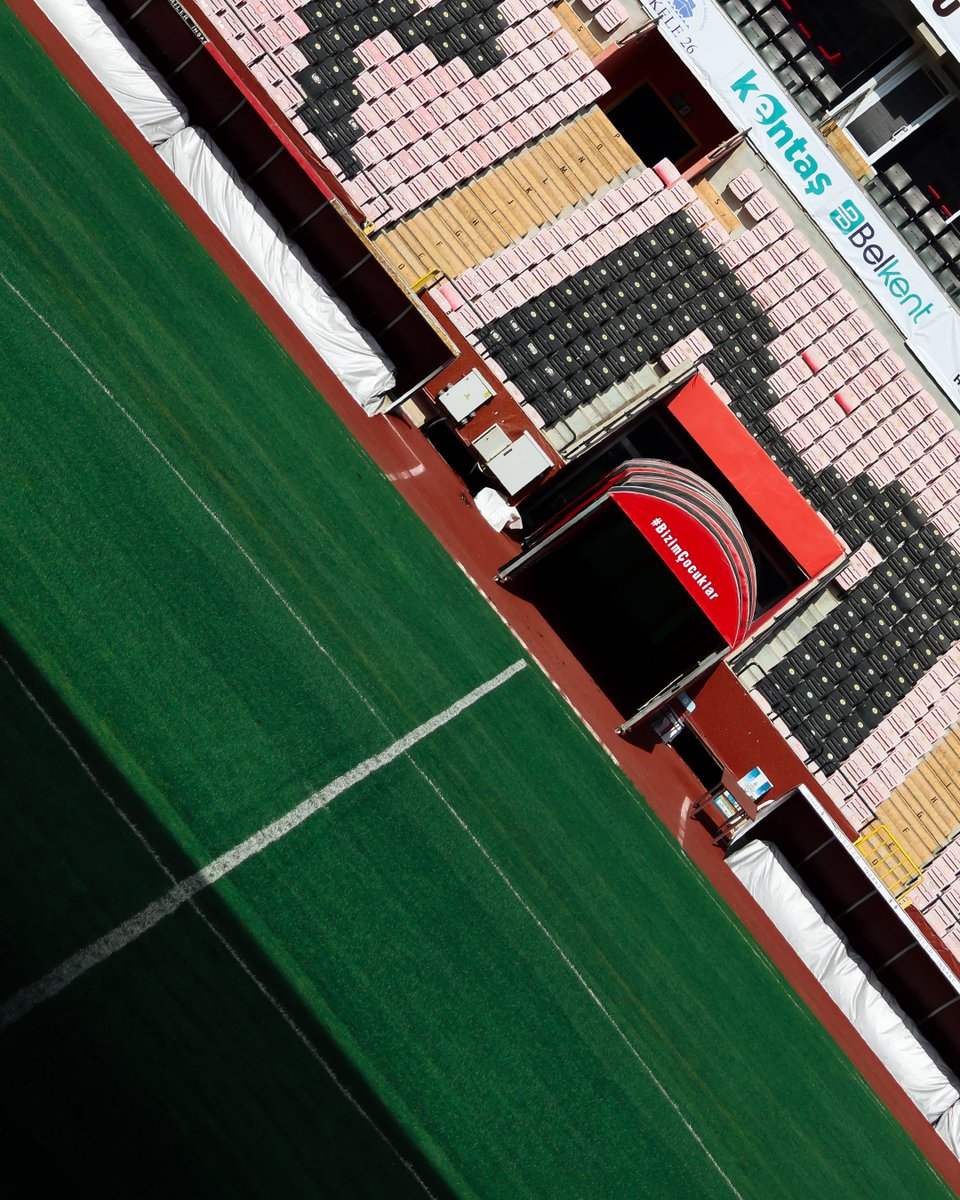 Eskisehirspor's tweet photo. Stadyumumuz karşılaşma için hazır. ✅ https://t.co/b9fDBgztiH