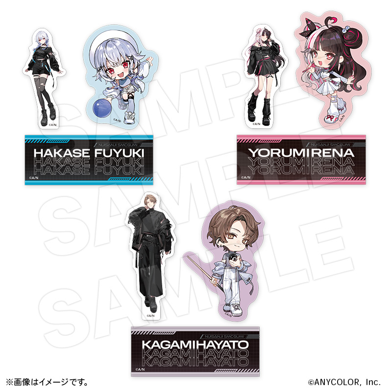 にじさんじ「SMC組」 × #ラウンドワン コラボ 商品紹介