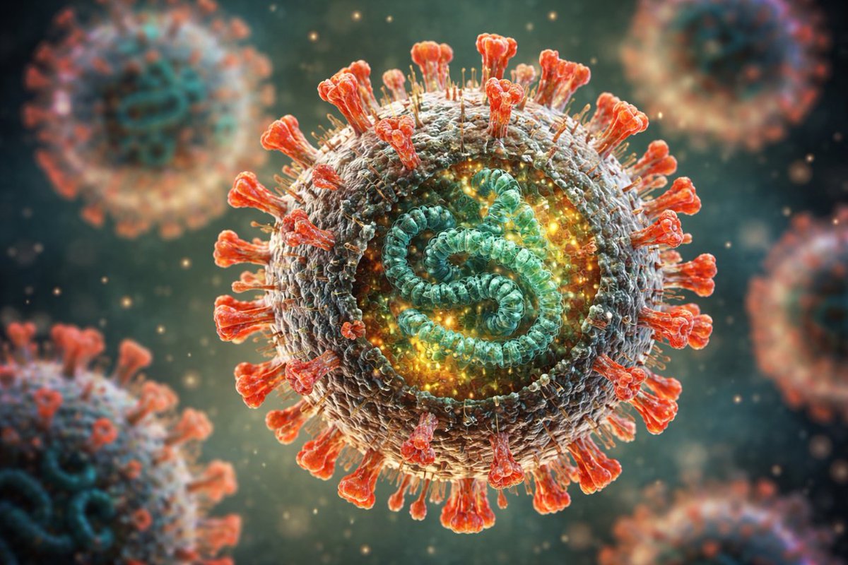 Scary Hantavirus Microscopic Visualization