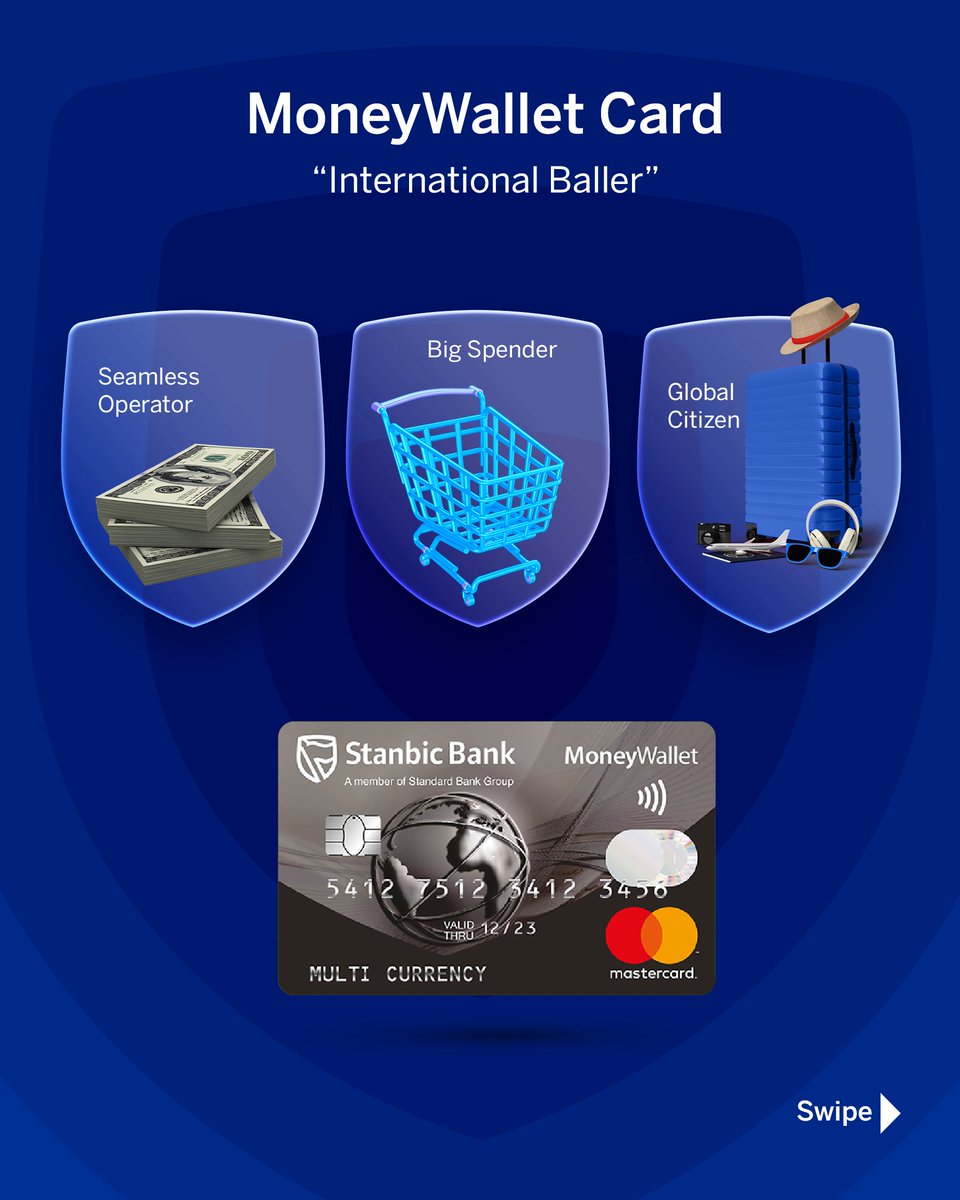 StanbicBankGH's tweet photo. Pick the card that matches your energy and enjoy the perks that follow. Visit any Stanbic branch to get yours.
#TakingShapeWithStanbic
#stanbicbankghana https://t.co/h2Rxn7AHVq