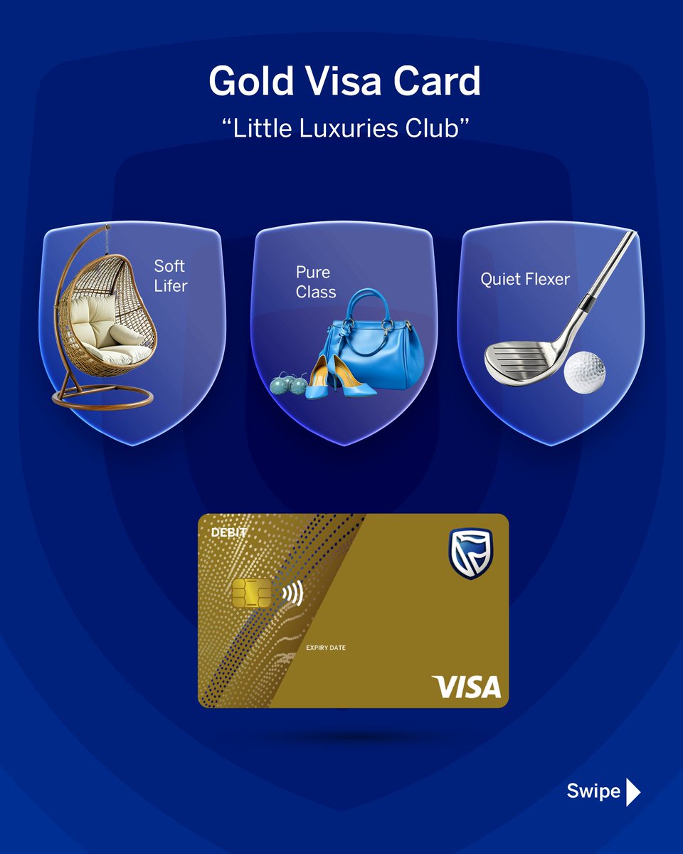 StanbicBankGH's tweet photo. Pick the card that matches your energy and enjoy the perks that follow. Visit any Stanbic branch to get yours.
#TakingShapeWithStanbic
#stanbicbankghana https://t.co/h2Rxn7AHVq