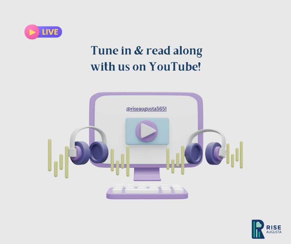 RISEAugustaga's tweet photo. Storytime, but make it local &amp; fun!

Our RISE Augusta YouTube channel features some amazing children’s books read by familiar faces right here in our community! 🎤💙

🎬 Press play, get comfy, and enjoy a story (or a few!) with your little readers today.
https://t.co/unTagtvjFc https://t.co/M0TJ1hOz2G