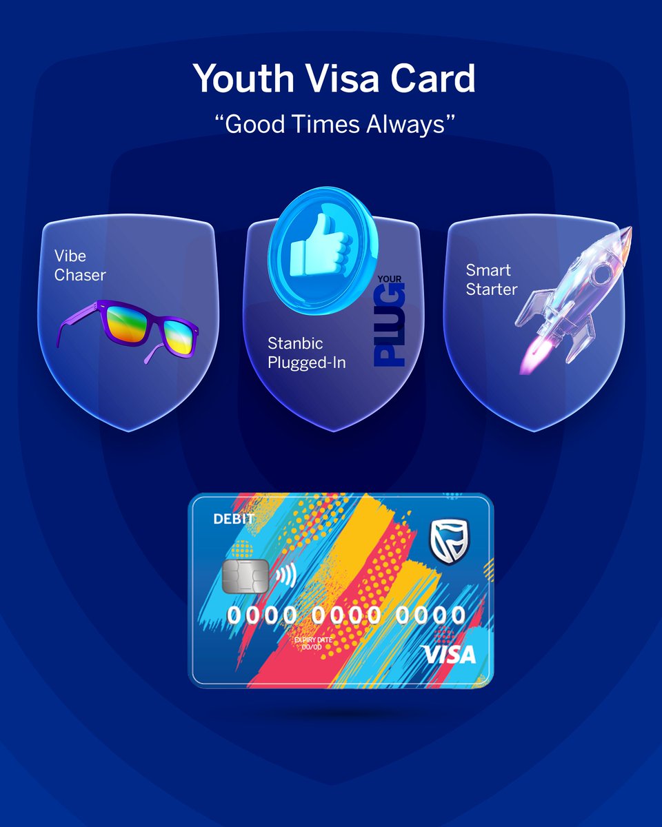 StanbicBankGH's tweet photo. Pick the card that matches your energy and enjoy the perks that follow. Visit any Stanbic branch to get yours.
#TakingShapeWithStanbic
#stanbicbankghana https://t.co/h2Rxn7AHVq