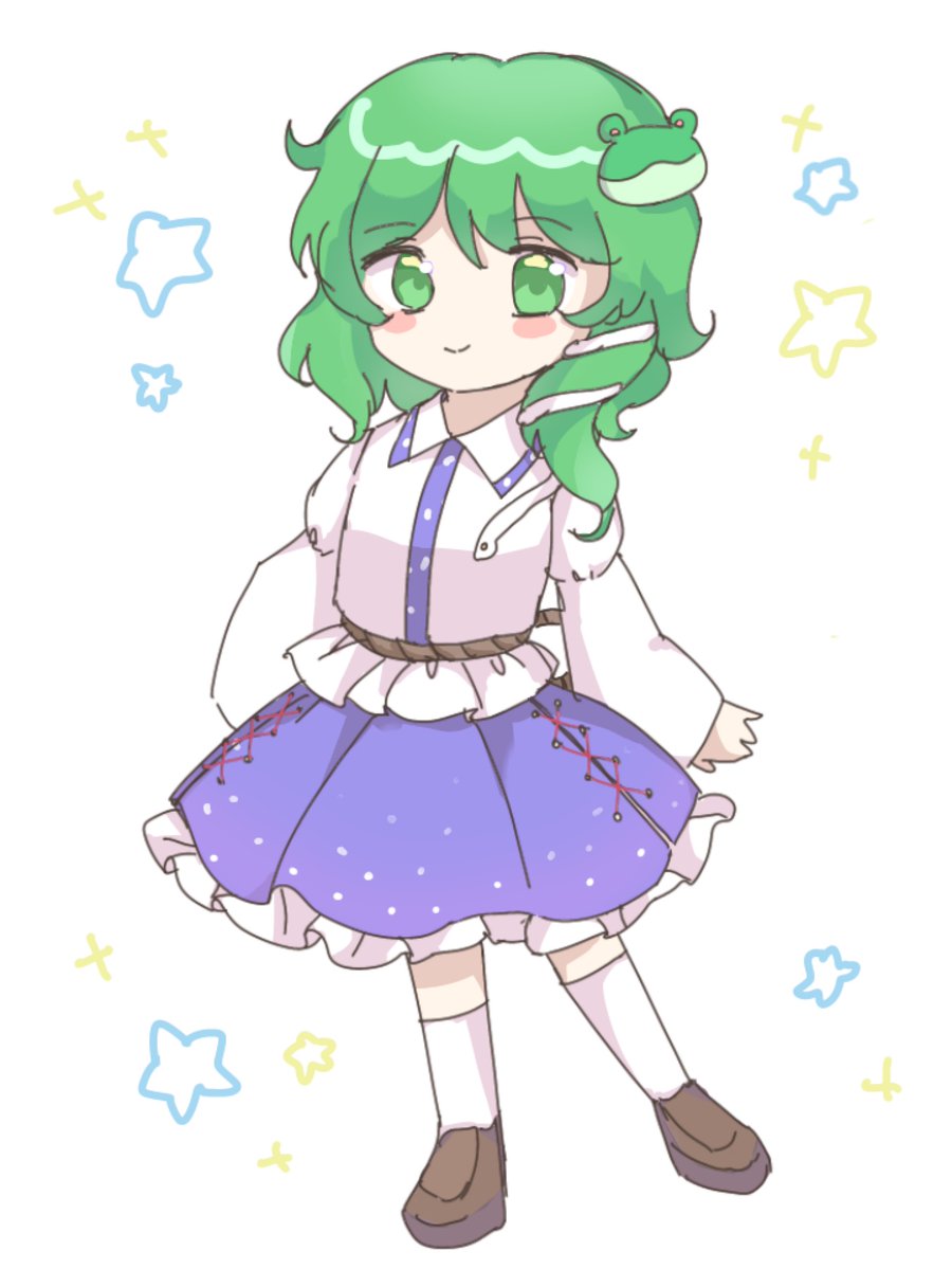 東方project 東風谷早苗　アレンジ衣装 早苗さん衣装アレンジ🐸🐍 #東方Project #東風谷早苗
