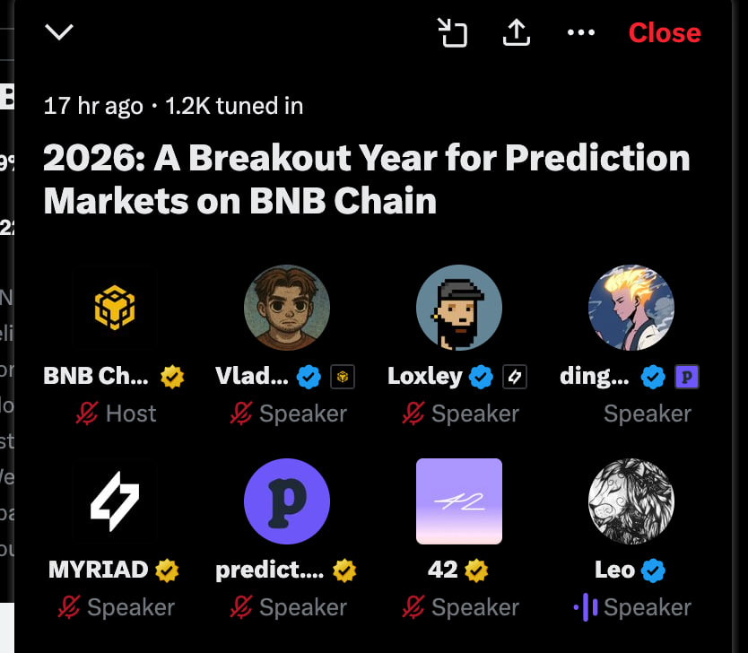 Missed our latest X Space with prediction markets builders ...