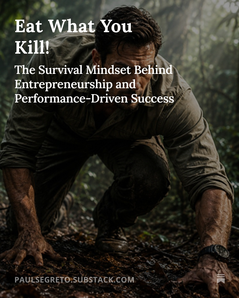 Eat What You Kill! open.substack.com/pub/paulsegret… #businesssurvival #entrepreneurship