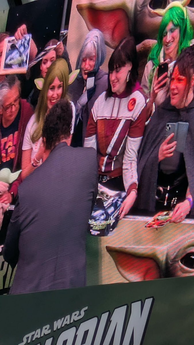 i got to meet jon favreau yesterday !