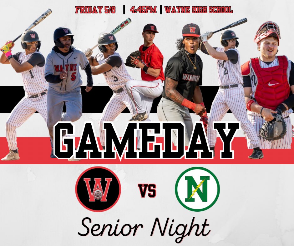 waynebaseball26's tweet photo. It’s Senior Night at James Harrison Field! https://t.co/PFd7yvNW77
