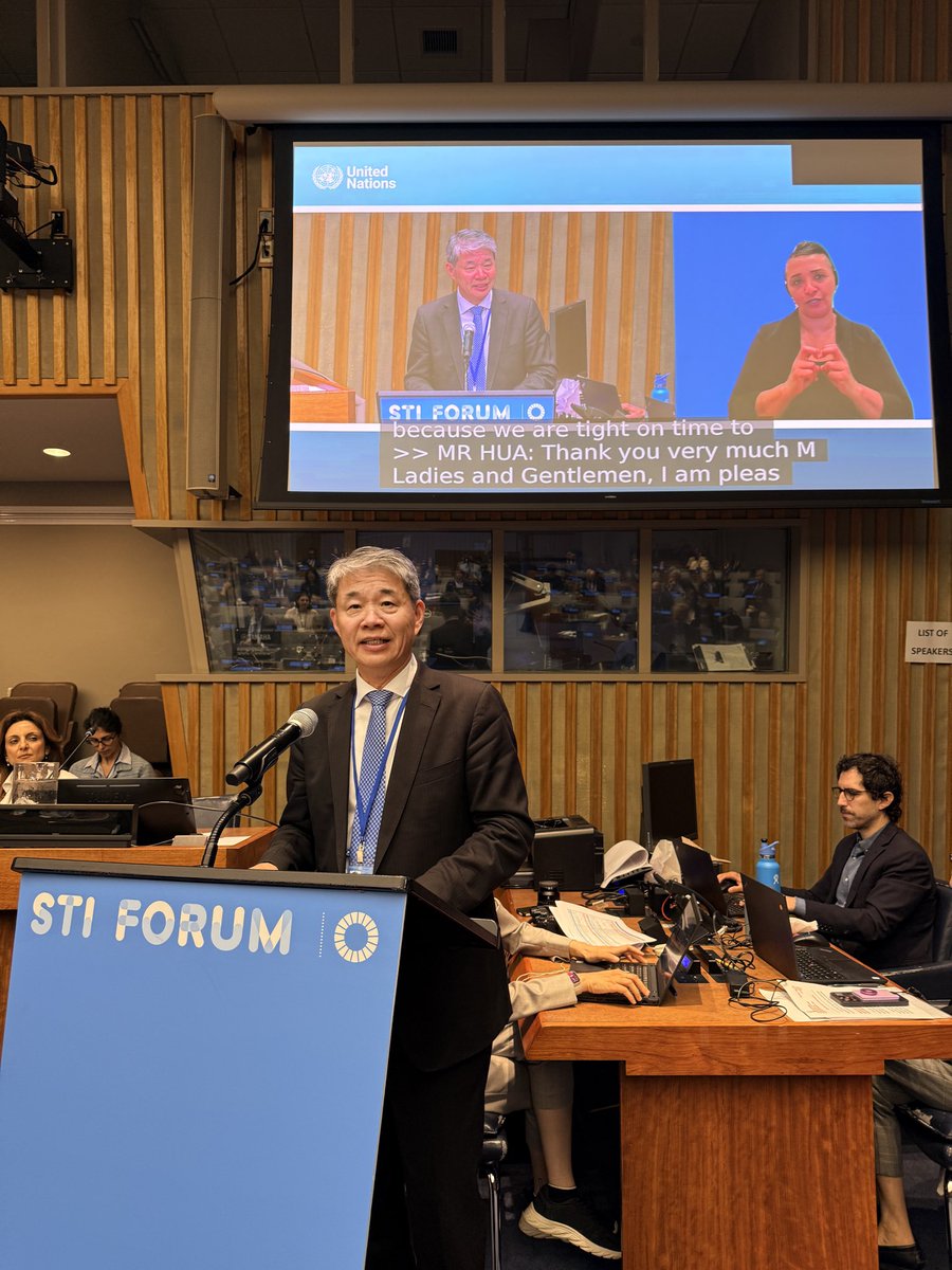iaeaorg's tweet photo. At the #STIForum, held in New York this week, delegates heard how the IAEA is working with countries to implement unique nuclear science and technology-based solutions to water challenges and assess their energy systems to integrate nuclear solutions into their energy portfolios. https://t.co/E4lUkcY47y