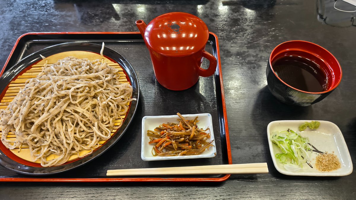 osyousake's tweet photo. 本日の蕎麦 https://t.co/VtmBYtL3uM