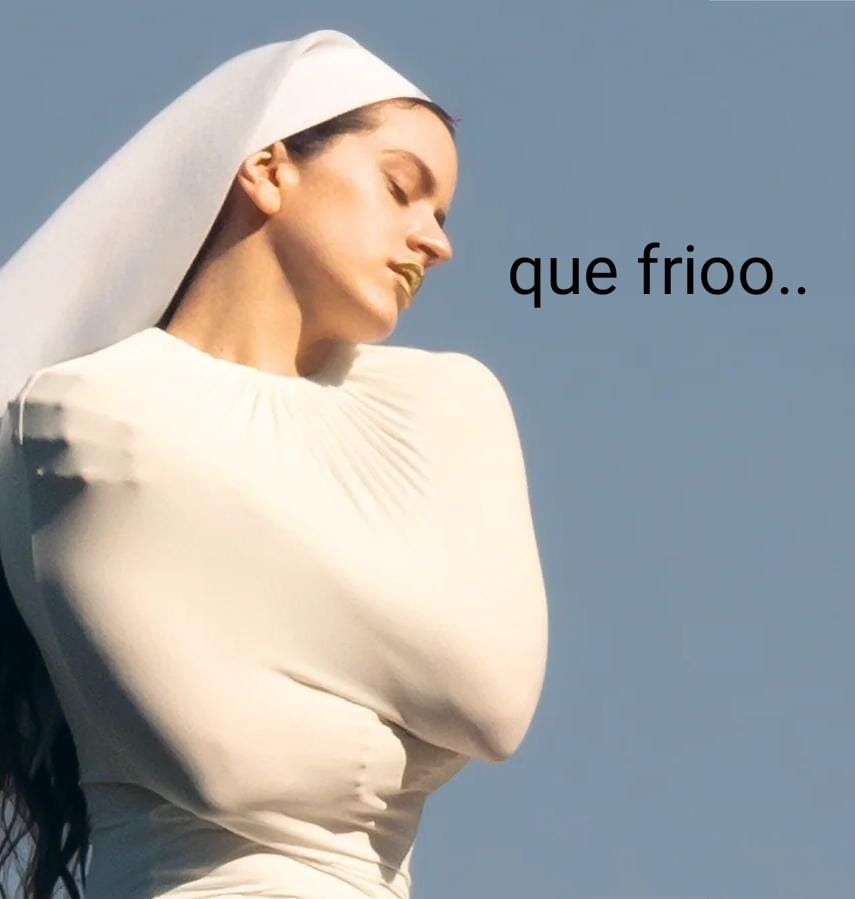 dios el frio que hace lcdll