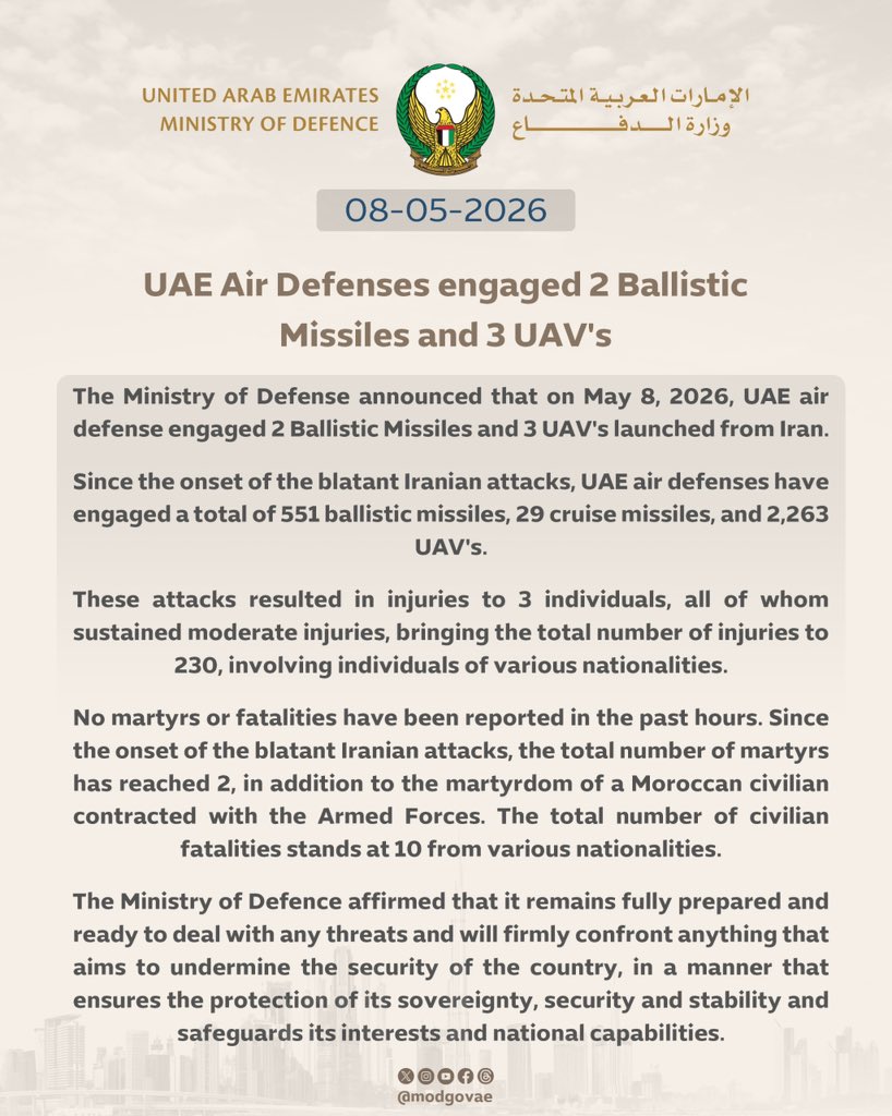 وزارة الدفاع |MOD UAE tweet media
