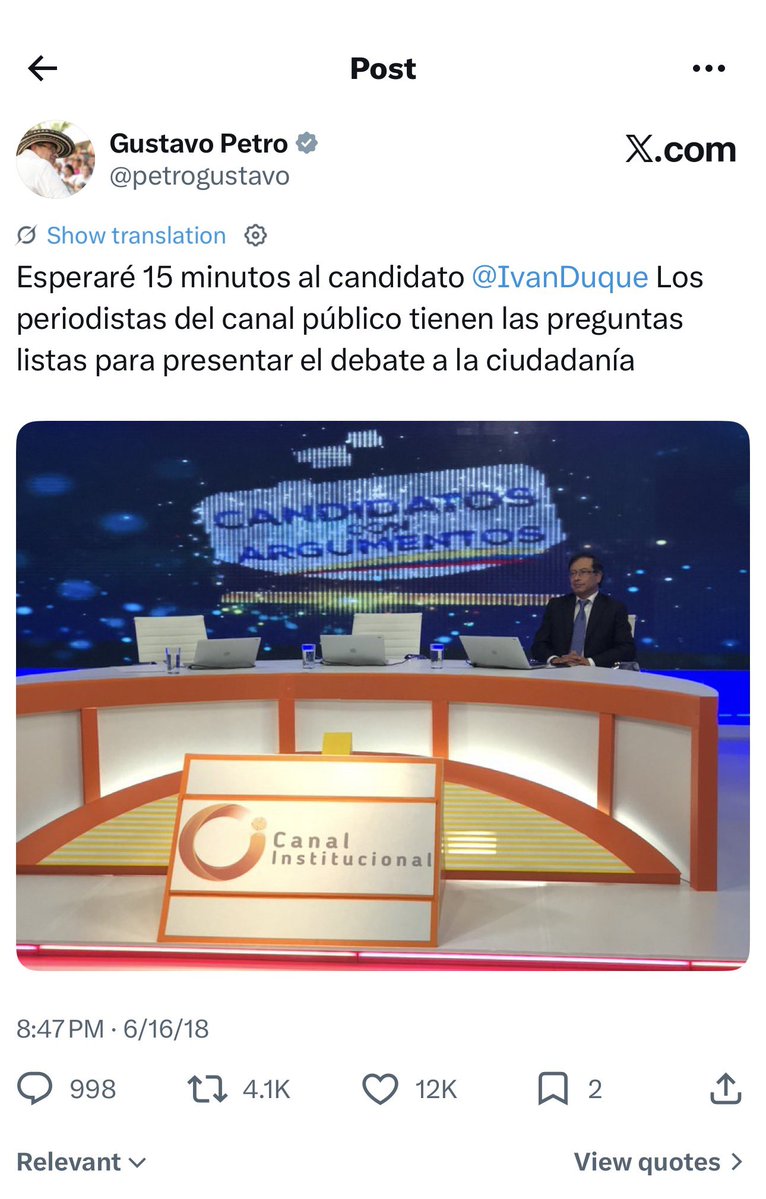¿Qué pasó con la izquierda que daba ejemplo asistiendo a debates? 

¿Llegar al poder le agotó gallardía y la convicción democrática?