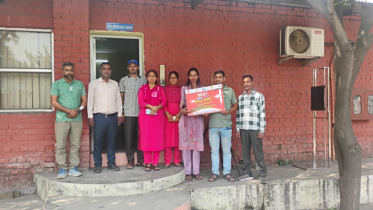 dpcuna's tweet photo. 🏥Ayushman Arogya Shivir at Triagiksha Industry, High-Risk Village Gagret.
✅X-Rays Done: 92
✅ Presumptive TB Cases Identified: 7
“TB Mukt Bharat 2.0 – Gaon Gaon, Shehar Shehar” 🇮🇳
Committed to early detection, awareness, and a healthier tomorrow.
#TBMuktBharat https://t.co/n5QrQDhsPi