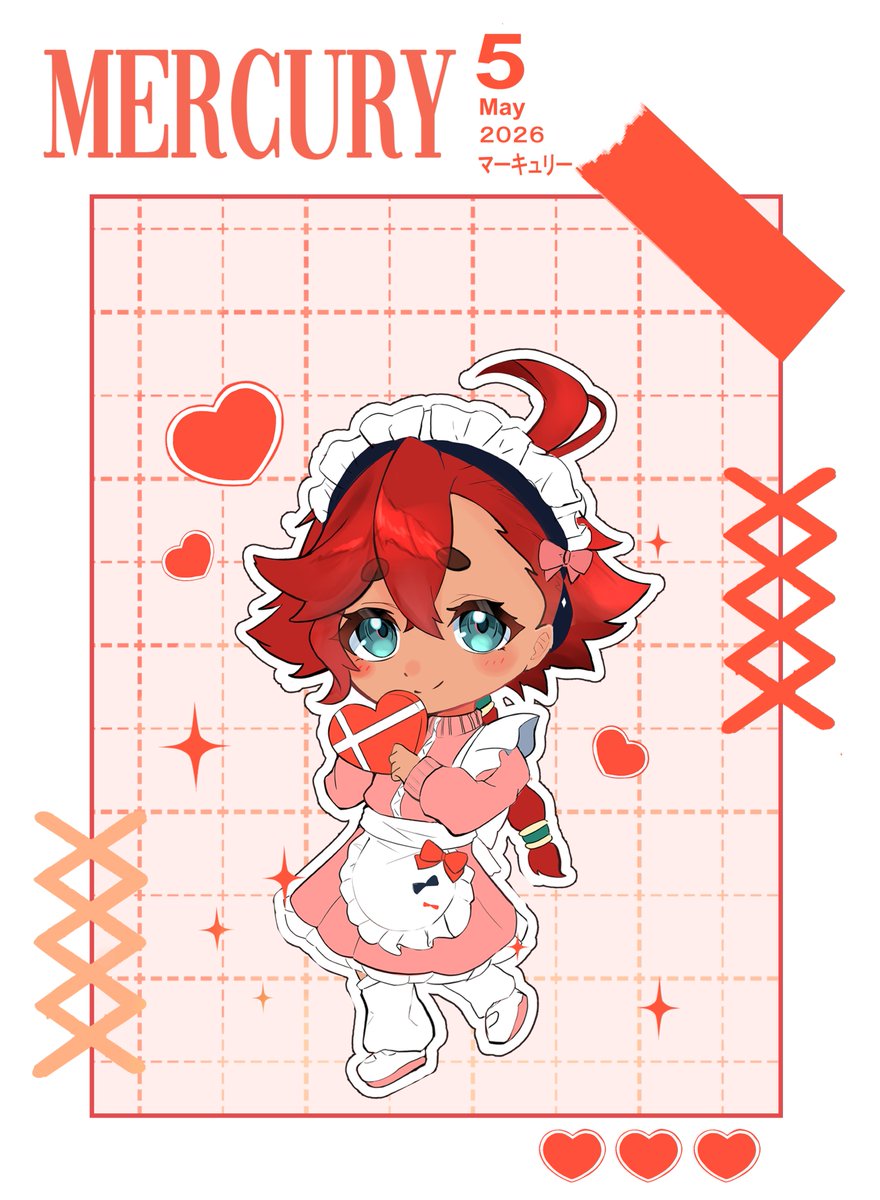 ジャージメイドｽﾚﾁｬ❤️🖤 #水星の魔女