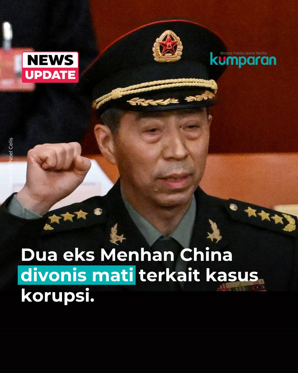 Dua mantan Menteri Pertahanan China, Wei Fenghe dan Li Shangfu, dijatuhi hukuman mati dengan penangguhan dua tahun dalam kasus korupsi. Vonis diumumkan kantor berita pemerintah Xinhua pada Kamis (7/5).

Li Shangfu dinyatakan menerima suap dalam jumlah besar dan memberi suap demi