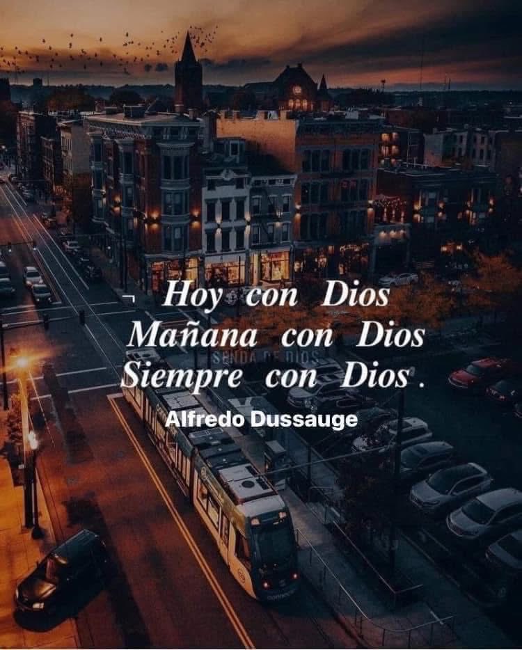 “Hoy con Dios 
Mañana con Dios 
Siempre con Dios.”
#TeQuiero #Dios #FelizViernes