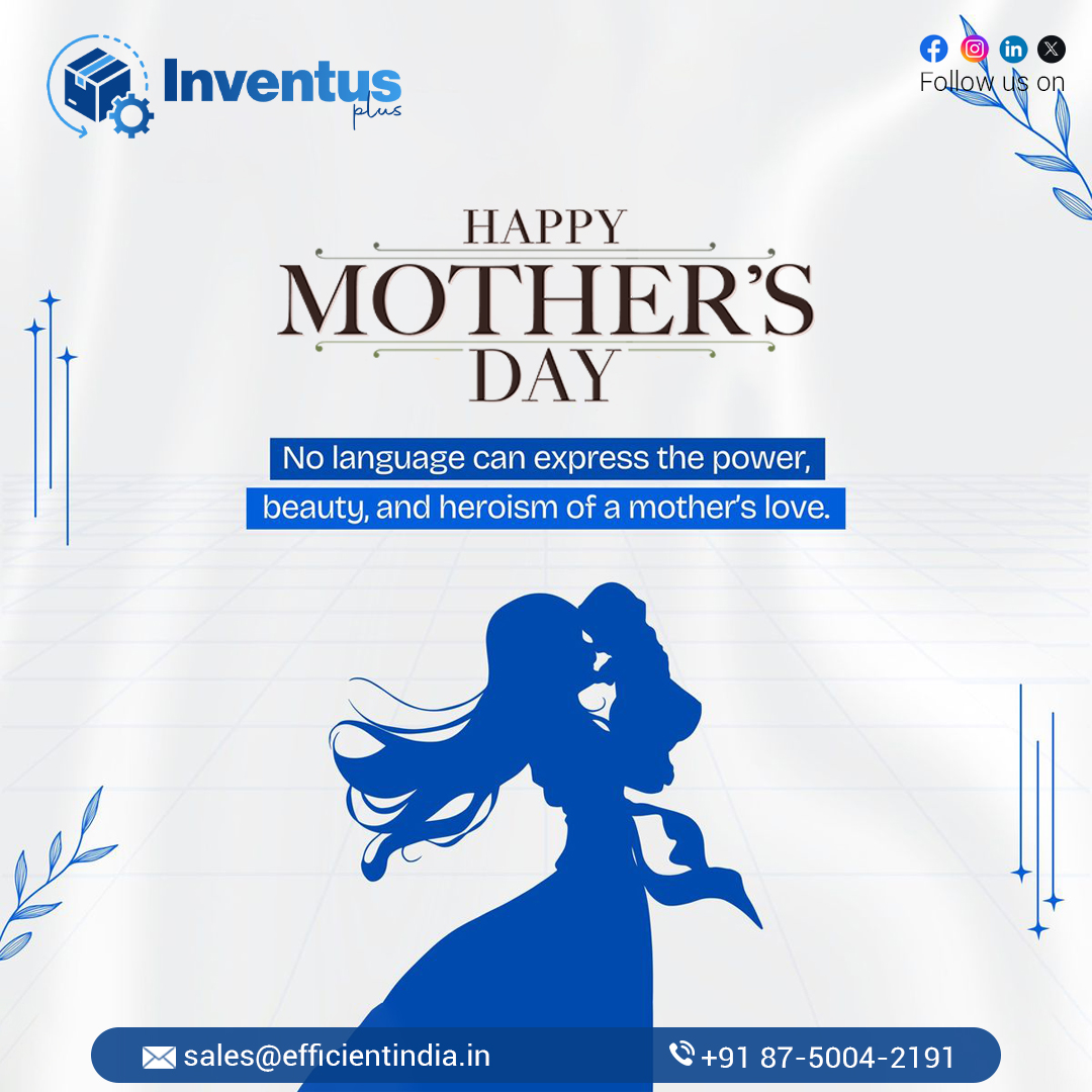 Inventusplus's tweet photo. No language can truly express the power of a mother’s love. 💙
Happy Mother’s Day to all the amazing moms! 🌸
#HappyMothersDay #MothersDay #MomLove #InventusPlus #WomenEmpowerment #WorkingMoms https://t.co/1xothvrohj