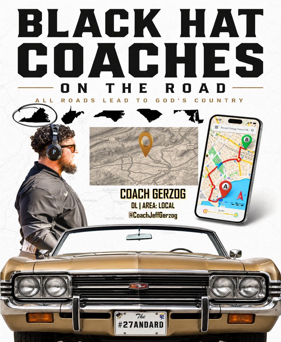 CoachJeffGerzog's tweet photo. Roanoke Area I’m looking for more ballers today! @FerrumFootball has gotten a ton of talent the last 2 classes from this area…class of 27 do you meet the #27ANDARD too???

#BAM #LIT #LOVE https://t.co/GGzoDBNF0f