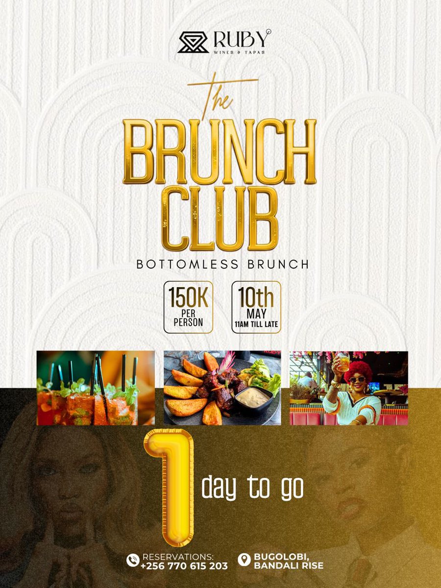 It’s not too late to secure your slot for #TheRubyBottomlessBrunch that ...