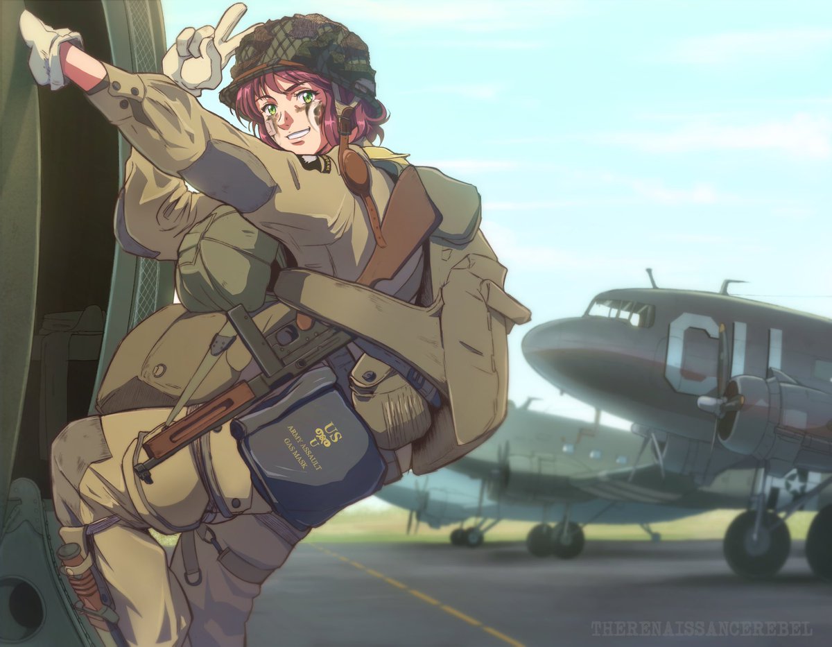 TheRenRebel's tweet photo. “I may not have wings, but you’re gonna see this angel fly baby!”

Happy Victory in Europe day 🇺🇸 https://t.co/cWIxBFWzVa