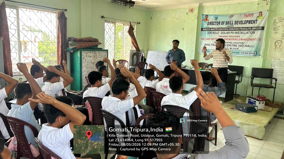 SKILL TRIPURA tweet media