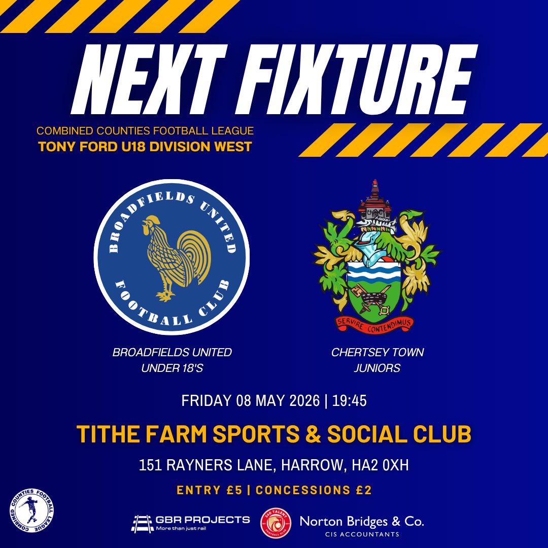 Broadfields United tweet media