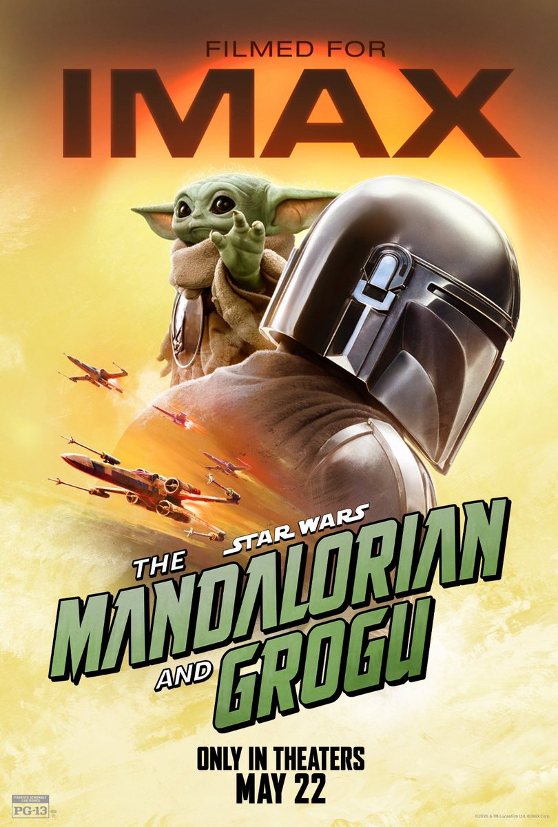 これはIMAXで観たいよね！

#マンドーグローグー  
#スターウォーズ最新作IMAX上映ご招待