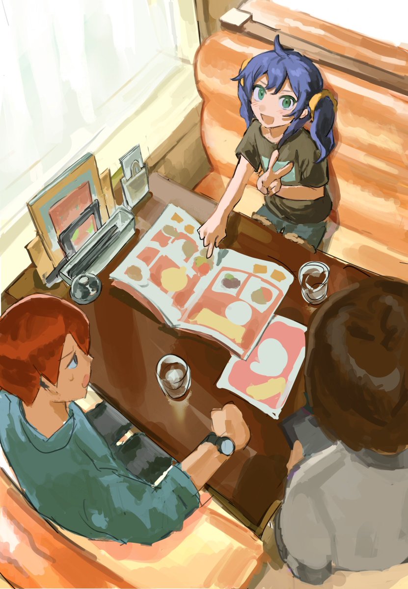 matomaaaa's tweet photo. 大人×子どもみたいなコンビが好きすぎていっぱい描いてた頃の絵です https://t.co/i0fLt7F9ED