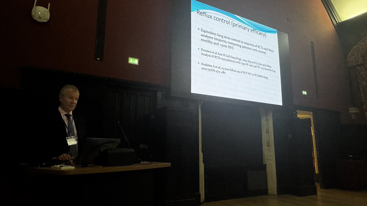 alan_askari's tweet photo. Mr Peter Safranek (Consultant Upper GI Surgeon) from @CUH_NHS presenting published evidence and his 20-yr experience in anti-reflux surgery at the East of England Upper GI Surgery Network. Session chaired by @venkarch and Krashna Patel @Bhaskar23859803 @STEER_UK @NHSEastEngland https://t.co/Ly0OrJ1YG3