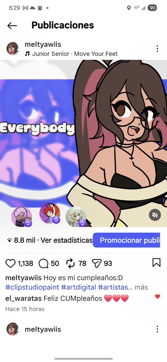 MeltyAwiis's tweet photo. Ay que pedo exploto insta https://t.co/AJKVvpdfFo