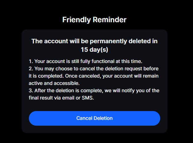 BuddyBinary's tweet photo. Capital withdrawn and account deletion in progress. Having my Futures account restricted out of nowhere by a flawed risk system is unacceptable. Zero transparency from support. Consider this a warning if you trade big size there. 15 days left. 📉

@MEXC @Andre_MEXC @mexcbrasil https://t.co/TauAPB3O4H