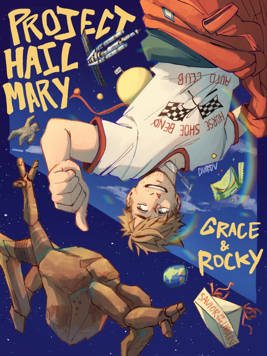 Grace Rocky save stars #projecthailmary